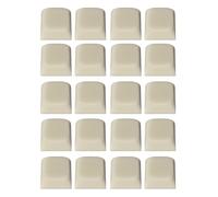 Juego de 20 teclados mecánicos Jades Jelly Keycap 1U XDA de altura sin impresión para interruptores MX