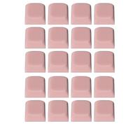 Juego de 20 teclados mecánicos Jades Jelly Keycap 1U XDA de altura sin impresión para interruptores MX