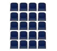 Juego de 20 teclados mecánicos Jades Jelly Keycap 1U XDA de altura sin impresión para interruptores MX