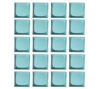 Juego de 20 teclas de color 1U XDA de repuesto de altura para jugadores y uso de oficina, actualizaciones de patrón de teclado, accesorios de teclado mecánico