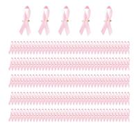 Juego de 200 alfileres de cinta de tela, broches de cinta de concienciación para eventos de causa social y concienciación, caridad de moda, talla única, como se describe