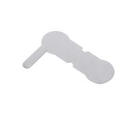 Juego de 200 hojas para máquina de soldar de batería larga, arandelas de acero chapado, hojas de tira