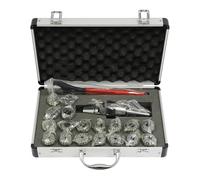 Juego de 21 alicates MK2 MTB2 ER32 M10, tensor CNC, juego de alicates tensores, incluye maletín y llave, ideal para fresar, taladrar