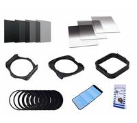 Juego de 21 filtros degradados de color, filtro cuadrado ND compatible con portafiltros Cokin P