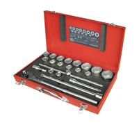 Juego de 22 cabezales de vaso EXTOL PREMIUM, 3/4", 8818350