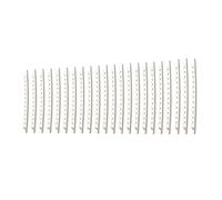 Juego de 22 cables de traste de guitarra de 2,5 mm, 22 trastes, de acero inoxidable, para guitarra eléctrica, bajo, diapasón, reemplazos