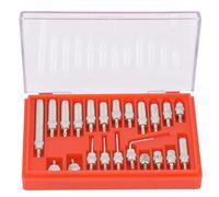 Juego de 22 Puntas de Repuesto Puntiagudas para Indicador de Dial con Estuche, Compatible con la Mayoría de Modelos