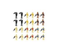 Juego de 24 bloques de construcción de droides de batalla, minifiguras de acción, colección de muelles,