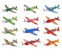Juego de 24 bolsitas para fiestas con diseño de avión volando para juguetes, juguetes y premios de juego
