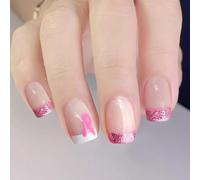 Juego de 24 brillos navideños con diseños de cinta, materiales ABS falsos, cuidado del arte para la salud de las mujeres