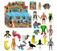 Juego de 24 cartas y álbum de muñecas Brainrot italianos, juguetes Brainrot italianos, animales Brainroot, muñecas Tralalero Tralala (24 muñecas incluidas).