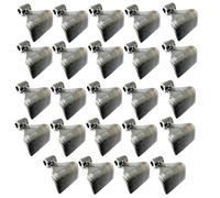 Juego de 24 cuchillas de martillo, 800 g, 0,8 kg, ST-80, para Mulcher Geo EFGC EFGCH Stark Kelfri Boxer