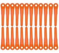 Juego de 24 cuchillas de repuesto para Stihl Polycut 6-2, 6-3, 7-3, 28-2, 48-2 Coupe Borde, cuchillos de plástico 40020071000