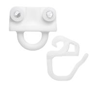 Juego de 24 deslizadores para cortinas de Ikea Kvartal, piezas de repuesto con ruedas, ganchos, accesorios, cortinas, 24 unidades