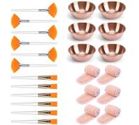 Juego de 24 herramientas de belleza profesional para el cuidado facial, textura perfecta para la rutina diaria de cuidado de la piel y spa, juego de herramientas profesionales para el cuidado de la