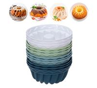 Juego de 24 moldes de silicona para Gugelhupf - Molde de silicona sin BPA para magdalenas y cupcakes (12)