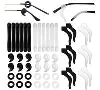 Juego de 24 pares de ganchos universales para gafas de sol y ganchos de oreja