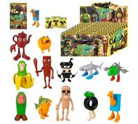 Juego de 24 tarjetas de Brainrot Italian & Brainrot Figurine Album, Italian Brainrot Toys, Animales Brainroot Tung Sahur Figure Tralelo Tralala Action Figure incluye 24 figuras, 72 cartas (#02)