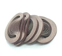 Juego de 25 bandas de lija de 10 x 330 mm, 15 x 452 mm y 13 x 457 mm, grano P40-P1000, par