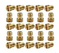 Juego de 25 chorros principales para carburadores M5 SHA SHBC SHB 55 a 115 tamaños para tuning de motores