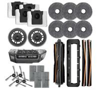 Juego de 25 piezas de repuesto que incluye cepillos, filtros HEPA, bolsas de polvo y paños de fregona para robot aspirador Mova P10 Pro Ultra/P50 Pro Ultra