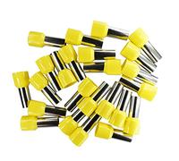 Juego de 25 puntas de cable aisladas de 25 mm² amarillas