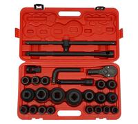 Juego de 26 llaves de carraca de 3/4" y 1" de 21-65 mm, juego de llaves de vaso, llaves de vaso para coche, juego de herramientas para camiones, Nfz, agricultura