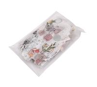 Juego de 260 Pegatinas Decorativas Autocolantes para Álbumes de Recortes, Accesorios de Papel, Diseño de Flores, para Calendario, Álbumes de Recortes, etc