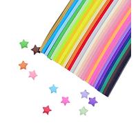 Juego de 27 colores de papel de filigrana Jagowa para manualidades y manualidades, diseño de tarjetas, ancho de 1 cm