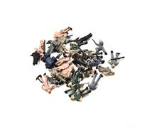 Juego de 27 figuras de personas de tren modelo HO escala 1:87, accesorios de diseño de diorama de plástico para decoración de escena de ferrocarril modelo