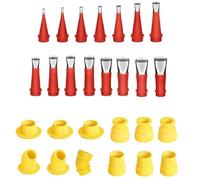 Juego de 27 puntas de calafateo fáciles para calafatear y calafatear para puertas de cocina y baño