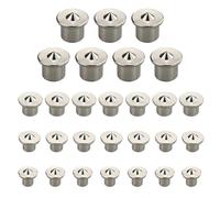 Juego de 28 tacos de madera, marcadores de tacos macizos, puntas para tacos, ayuda para tacos, tacos de madera, marcadores de agujero para tacos, juego de tacos, 6/8/10/12 mm, para herramientas de