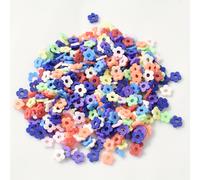 Juego de 3, 1050 piezas de Cuentas de Arcilla para Flores de 6mm en , Estilo Lindo para Hacer Pulseras y Collares DIY - Suministros para Joyería Artesanal
