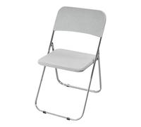 Juego de 3 a 6 sillas plegables modernas de terciopelo elástico, resistentes al desgaste, diseño simple, a prueba de polvo con cojines extraíbles para uso doméstico y de oficina