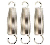 Juego de 3 accesorios para muelles de tambor, juego de resortes de pedal de repuesto, tensor, muelle de pedal y muelle de retorno de pedal