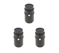 Juego de 3 adaptadores CCD CCD de montaje en C para cámaras de video trinoculares estéreo microscopio