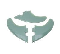 Juego de 3 aletas de cola para tabla de surf de fibra de vidrio, aletas thruster para tabla hinchable de paddle surf, accesorios de surf de PVC duraderos con instalación sencilla p