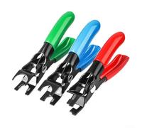 Juego de 3 alicates de desconexión de línea de combustible automotriz con múltiples tamaños de mandíbula, material forjado de aleación y operación asistida por resorte