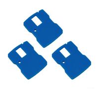 Juego de 3 almohadillas de filtro de esponja para bombas de fuente compatibles con Sunsun 660 para GPH CUF6000 y otros modelos de fuente que soportan la captura eficiente de desechos