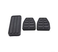 Juego de 3 almohadillas de goma para acelerador de pedal de gas compatible con Transporter T4 Minibus, furgoneta, plataforma y para vehículos Passat B2 B3 B4