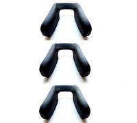 Juego de 3 almohadillas de nariz de repuesto negras compatibles con Oakley Sutro OO9406 Sutro Asian Fit Sutro Lite Sutro S Model anteojos de sol multiselección