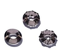 Juego de 3 anillos para el pene, anillo para el pene de silicona súper elástico, anillos para el pene, anillos para los testículos, retrasan la eyaculación y una erección más prolongada, anillo(Schwar