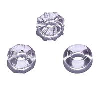 Juego de 3 anillos para el pene, anillo para el pene de silicona súper elástico, anillos para el pene, anillos para los testículos, retrasan la eyaculación y una erección más prolongada, anillo(Weiß)