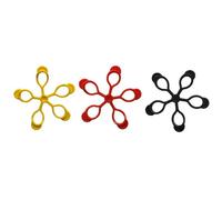 Juego de 3 bandas de resistencia para los dedos Pure2Improve 7 cm Unisex