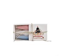 Juego de 3 bolas de Navidad de ante con diseño especial para decorar árboles de Navidad, adecuado para hogares y eventos (003)