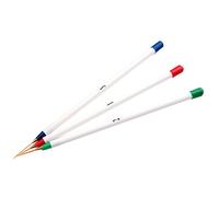 Juego de 3 bolígrafos de plástico para dibujar y dibujar y dibujar y dibujar en uñas, juego de pinceles superfinos