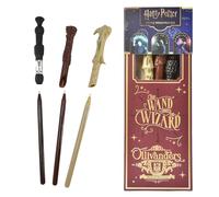 Juego de 3 bolígrafos de varita de Harry Potter, suministros de papelería para escribir, regalos y mercancía