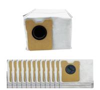 Juego de 3 bolsas de polvo de 3 L con filtración de cuatro capas para aspiradora Eufy C10 C20 para aspiradora Omni que ofrecen una recogida eficaz de polvo y fácil reemplazo (paquete de 12)