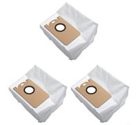 Juego de 3 bolsas de repuesto para aspiradora robótica Coredy L900X, material para una rápida eliminación del polvo y un funcionamiento más limpio