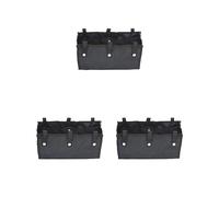 Juego de 3 bolsas para andar debajo del asiento, plegables para personas mayores, color negro, estilo 1